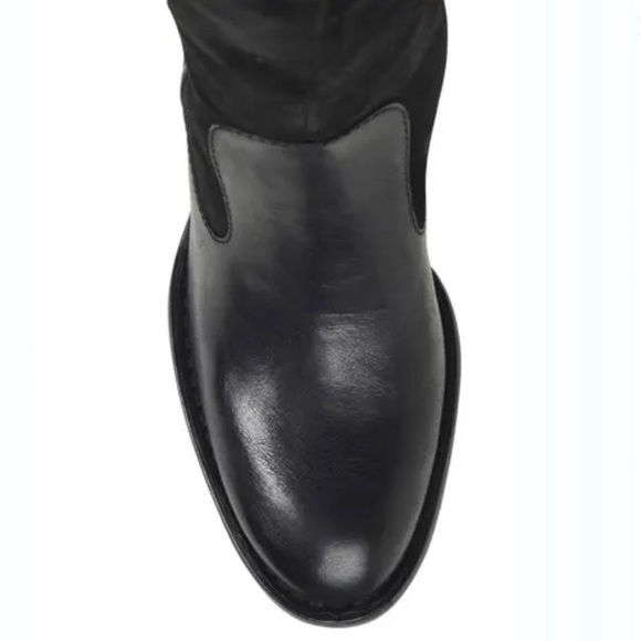 NEW Born Uchee Knee High Black Suede Leather Boots Size 7 - Picture 5 of 8